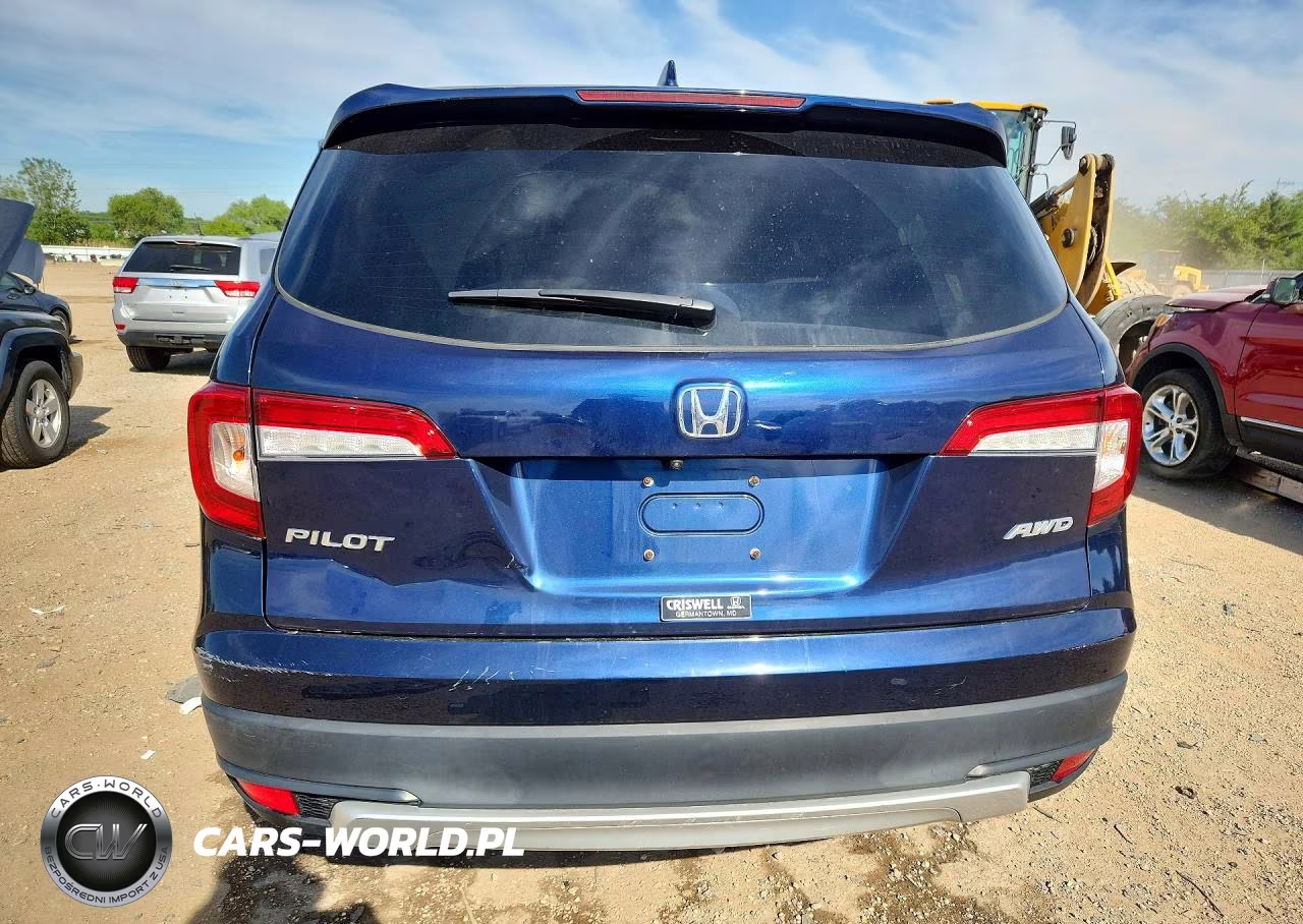 2019 Honda Pilot Exl VIN:5FNYF6H52KB028617 - 6