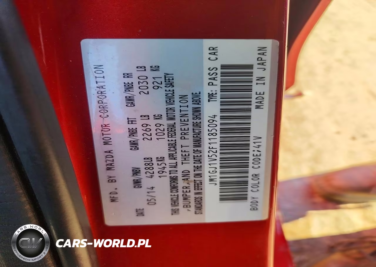 2015 Mazda 6 Touring VIN:JM1GJ1V52F1185094 - 13