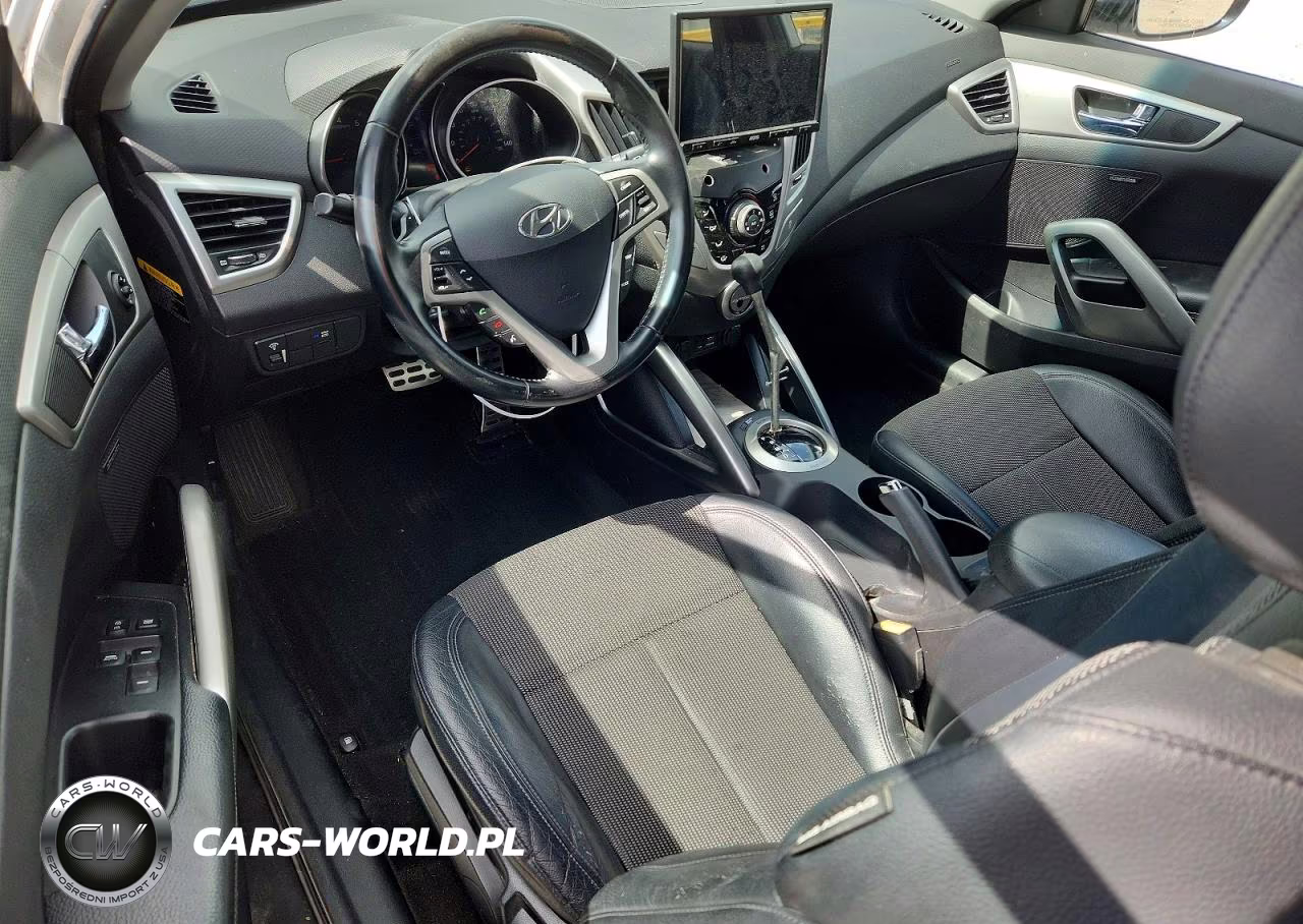 2015 Hyundai Veloster Base VIN:KMHTC6AD3FU237121 - 8