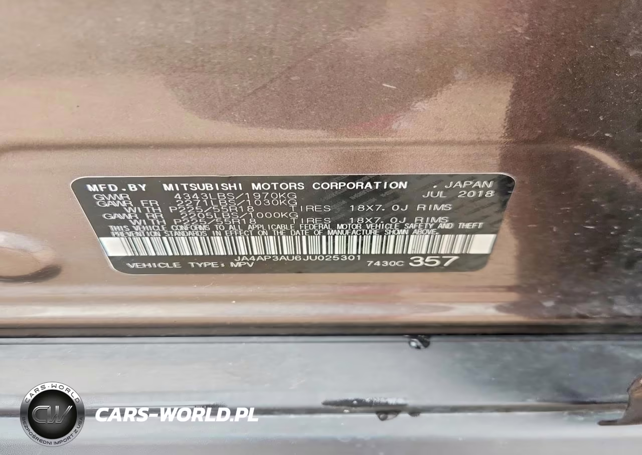 2018 Mitsubishi Outlander Sport Es VIN:JA4AP3AU6JU025301 - 12