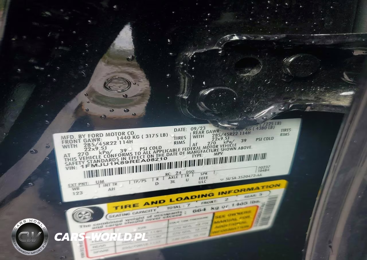 2024 Ford Expedition Limited VIN:1FMJU1K89REA08210 - 13