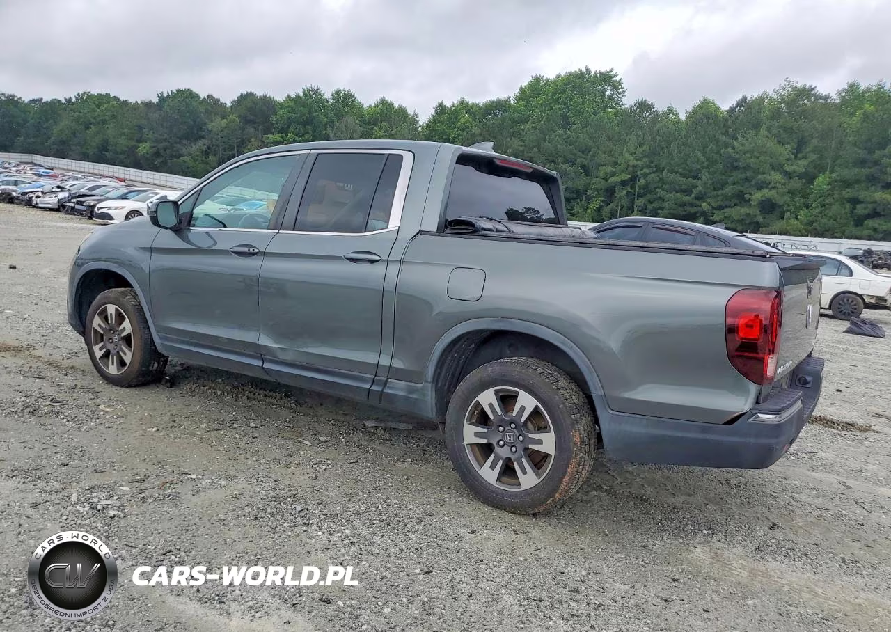 2017 Honda Ridgeline Rtl VIN:5FPYK3F53HB023522 - 2