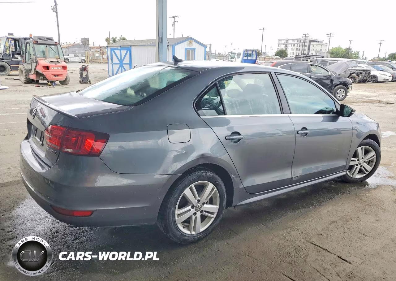 2013 Volkswagen Jetta Hybrid VIN:3VW637AJ9DM264206 - 3