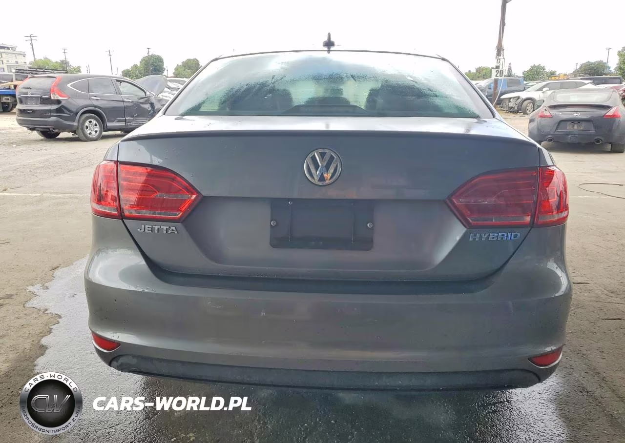 2013 Volkswagen Jetta Hybrid VIN:3VW637AJ9DM264206 - 6