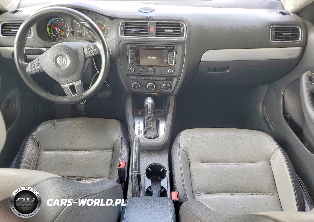 2013 Volkswagen Jetta Hybrid VIN:3VW637AJ9DM264206 - 8