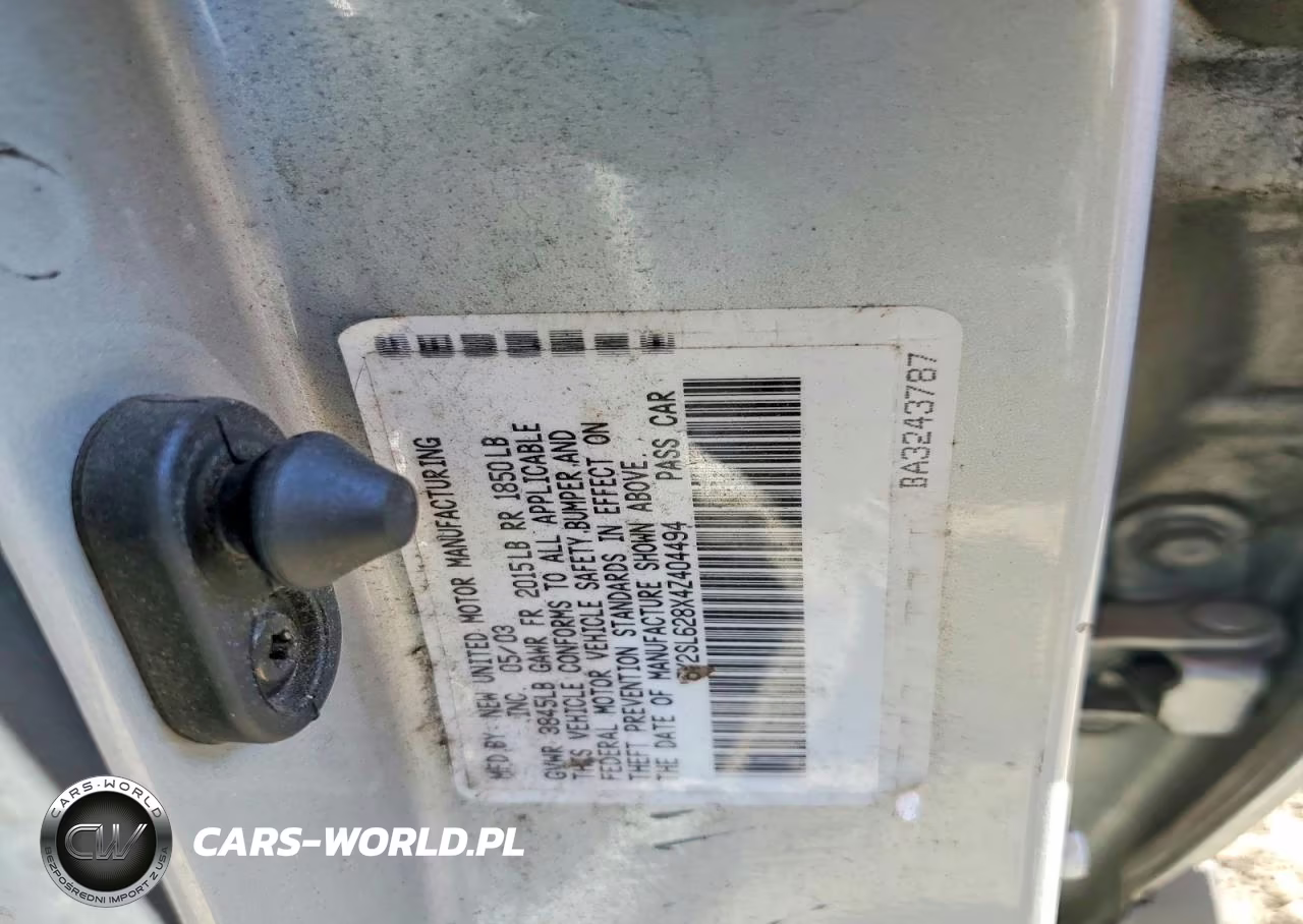2004 Pontiac Vibe VIN:5Y2SL628X4Z404494 - 12
