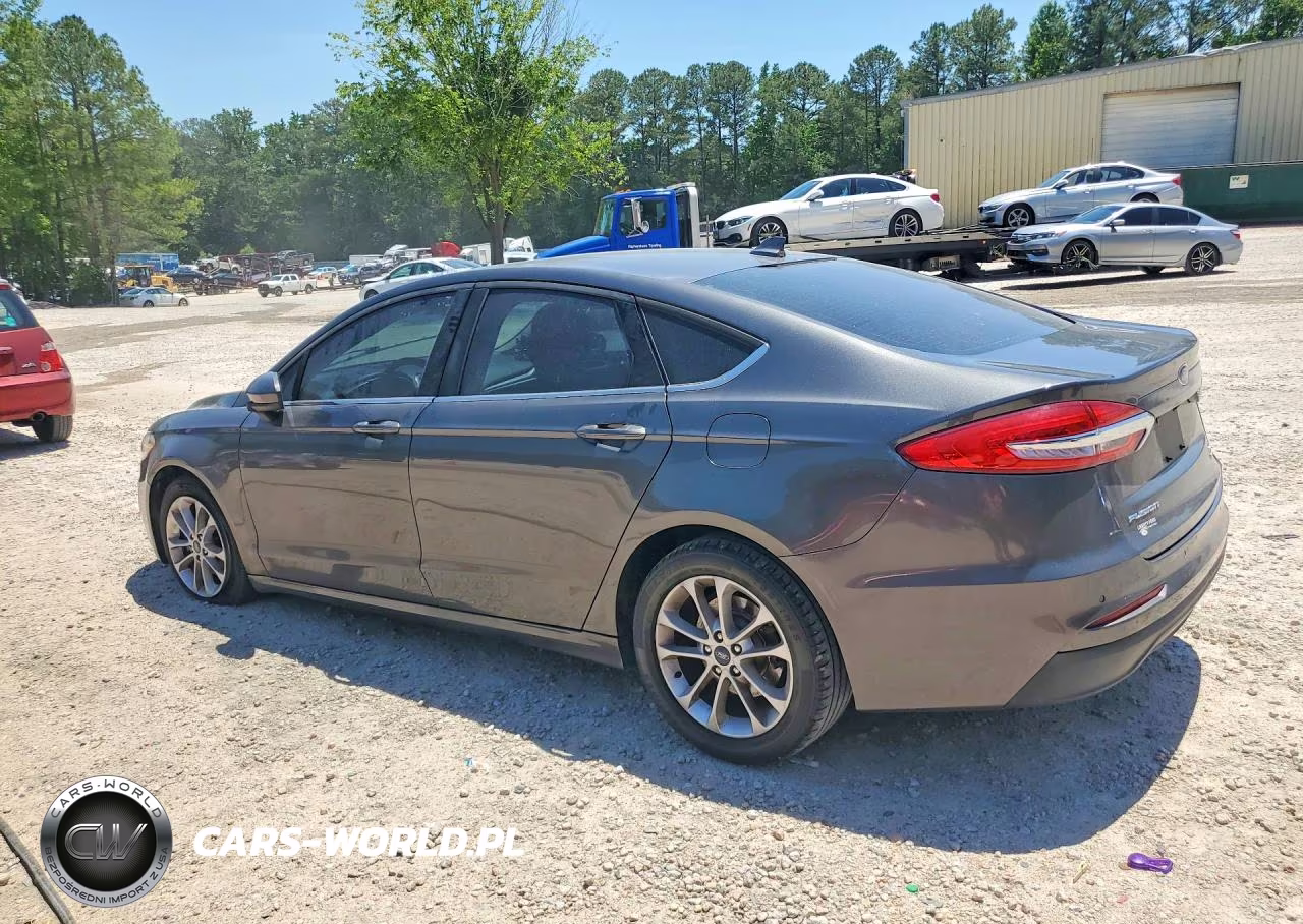 2020 Ford Fusion Se VIN:3FA6P0HD5LR172841 - 2