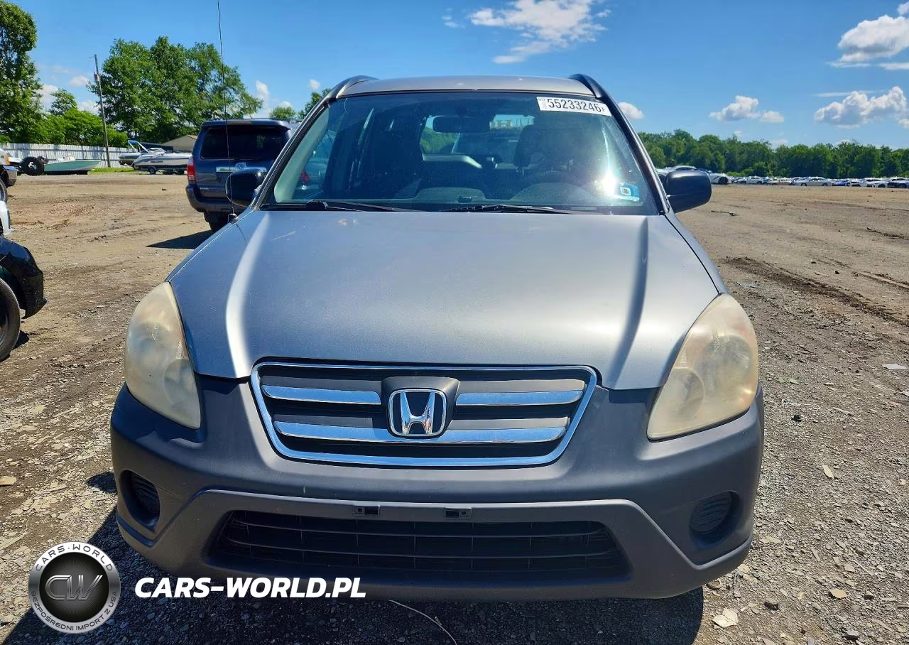 2006 Honda Cr-V Lx VIN:SHSRD68576U409730 - 5