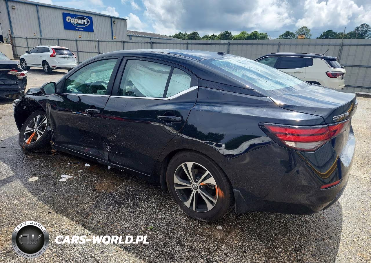 2021 Nissan Sentra Sv VIN:3N1AB8CV7MY271706 - 2