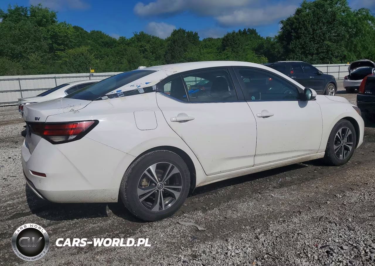 2022 Nissan Sentra Sv VIN:3N1AB8CV7NY292752 - 3