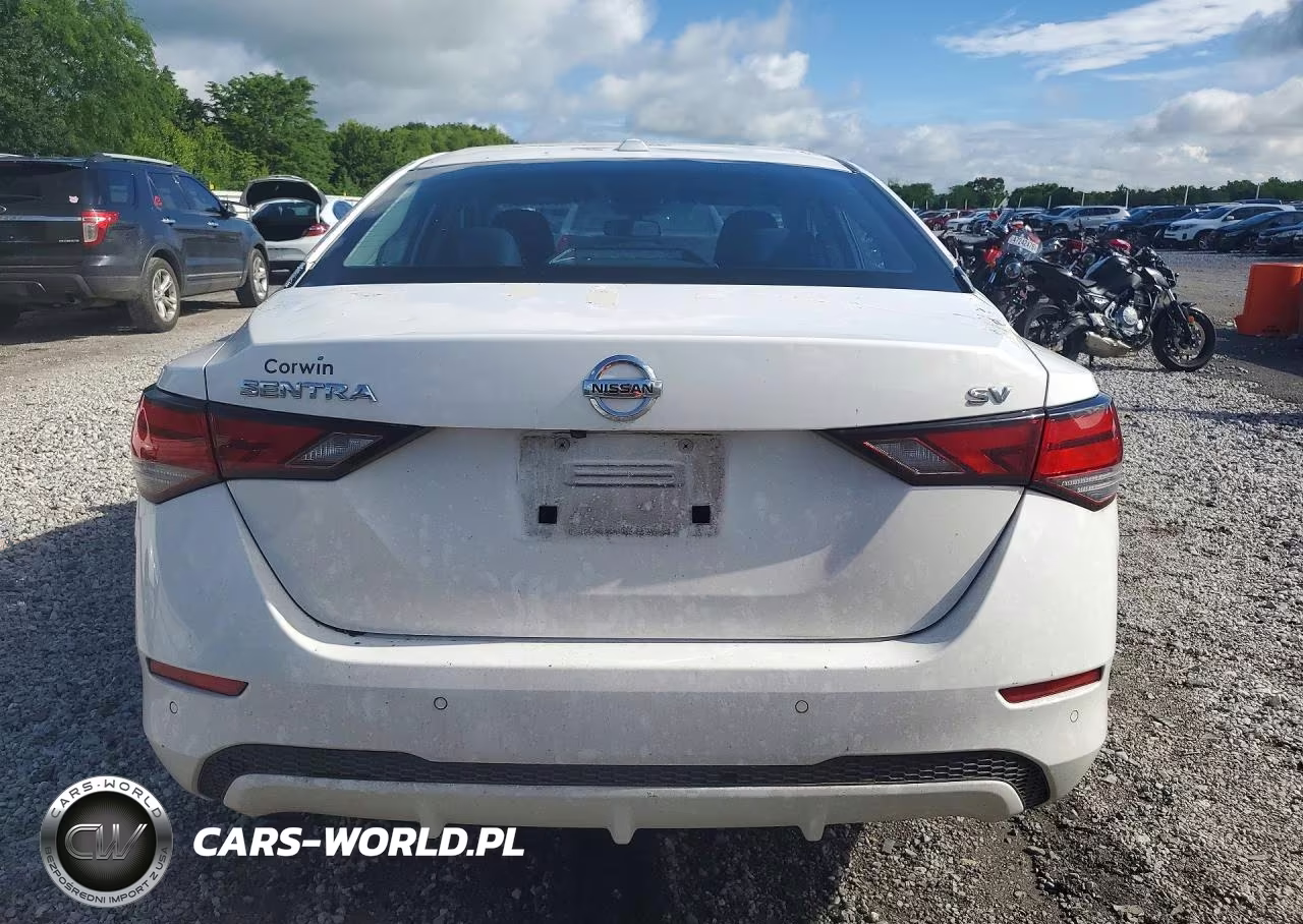 2022 Nissan Sentra Sv VIN:3N1AB8CV7NY292752 - 6