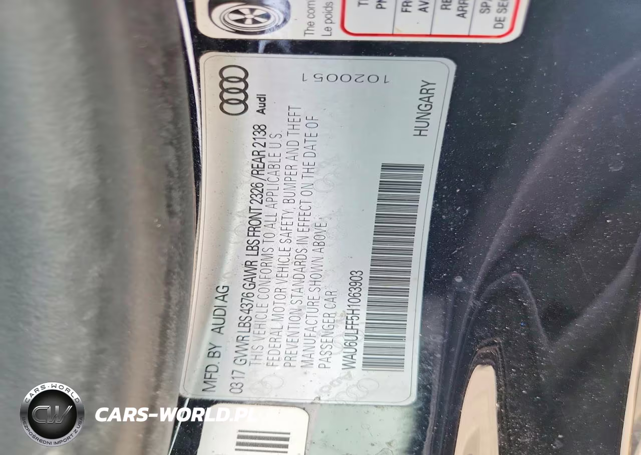 2017 Audi A3 Premium VIN:WAU6ULFF5H1063903 - 12