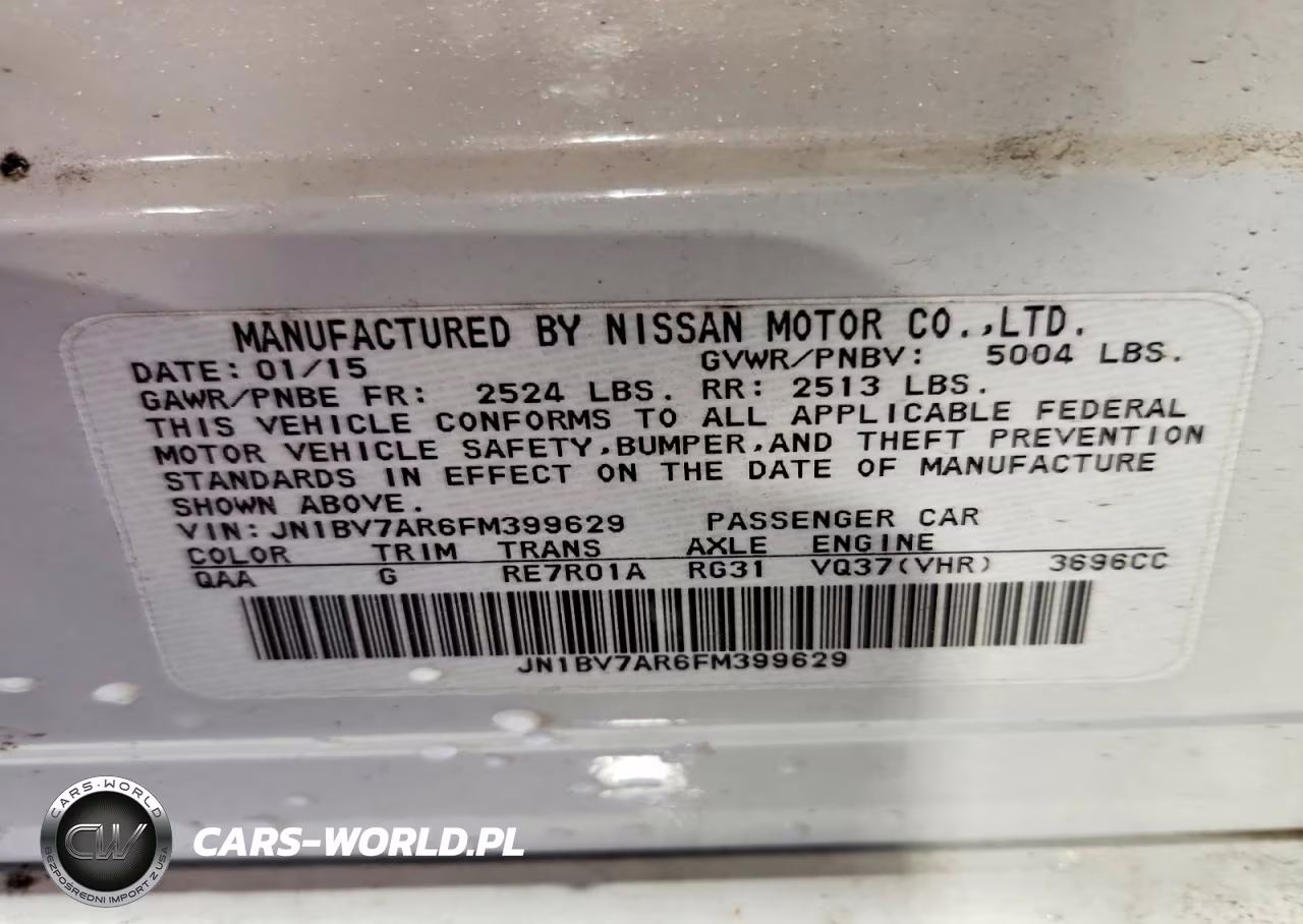2015 Infiniti Q50 Premium VIN:JN1BV7AR6FM399629 - 13