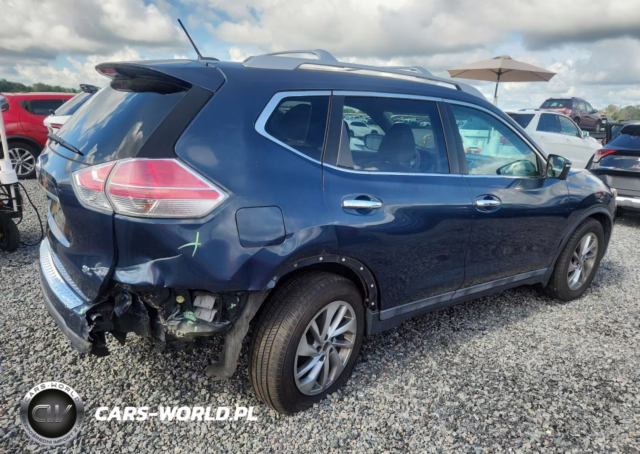2015 Nissan Rogue Sl VIN:5N1AT2MT3FC870209 - 3