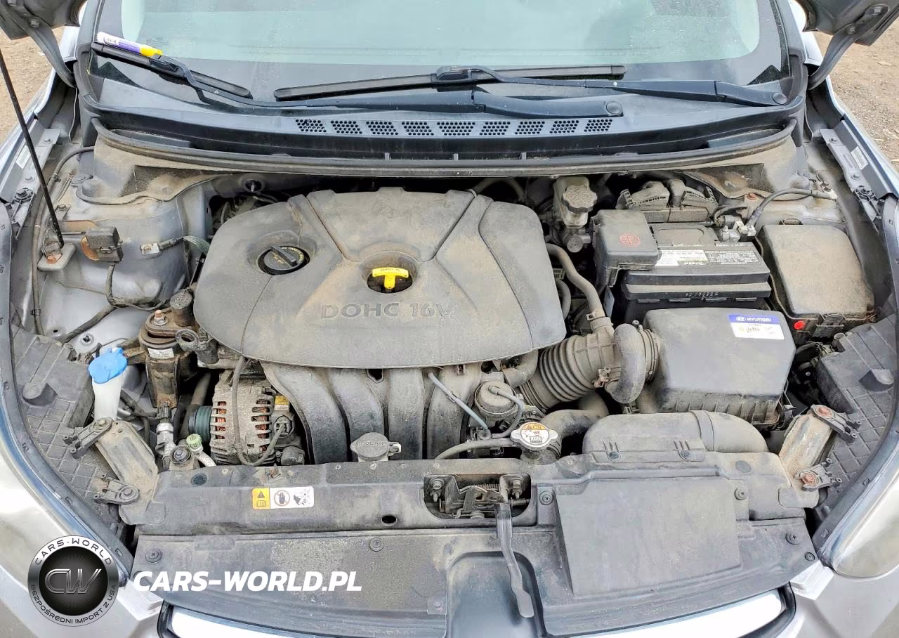 2013 Hyundai Elantra Gls VIN:KMHDH4AEXDU927996 - 11