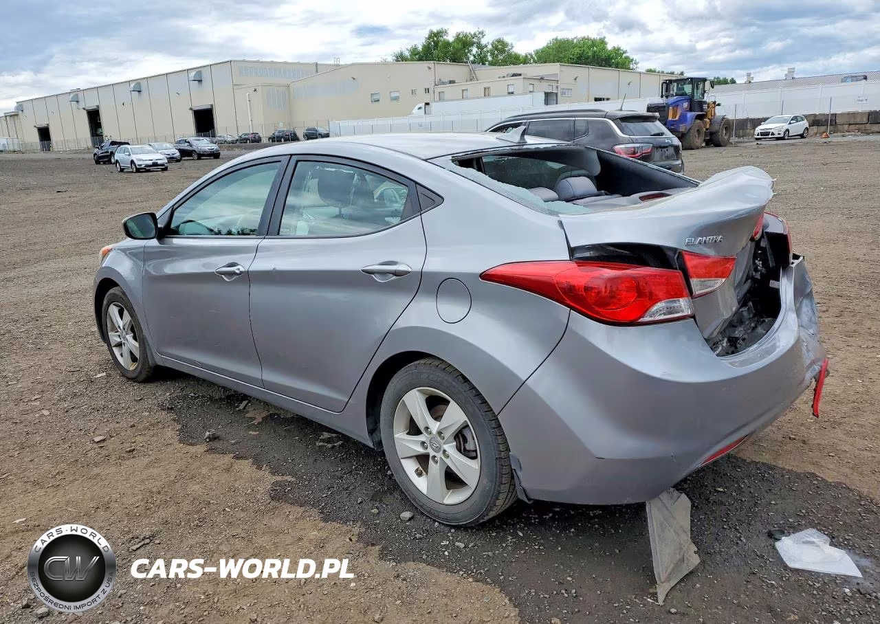 2013 Hyundai Elantra Gls VIN:KMHDH4AEXDU927996 - 2