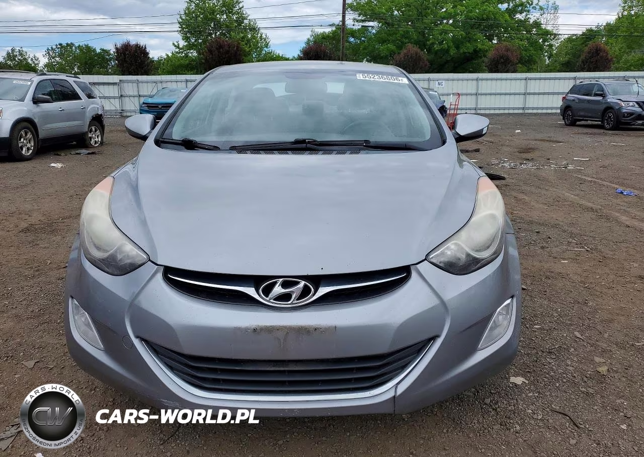 2013 Hyundai Elantra Gls VIN:KMHDH4AEXDU927996 - 5
