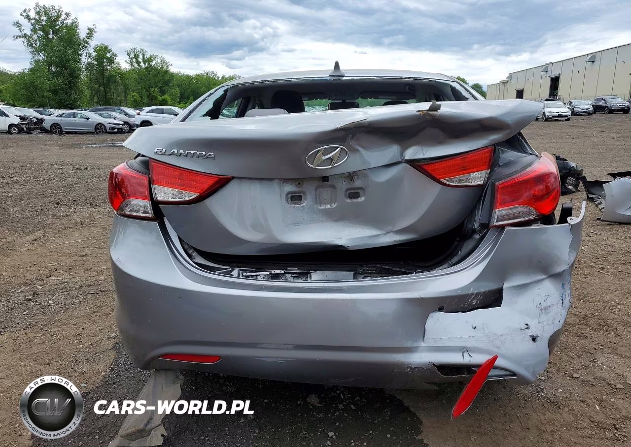 2013 Hyundai Elantra Gls VIN:KMHDH4AEXDU927996 - 6