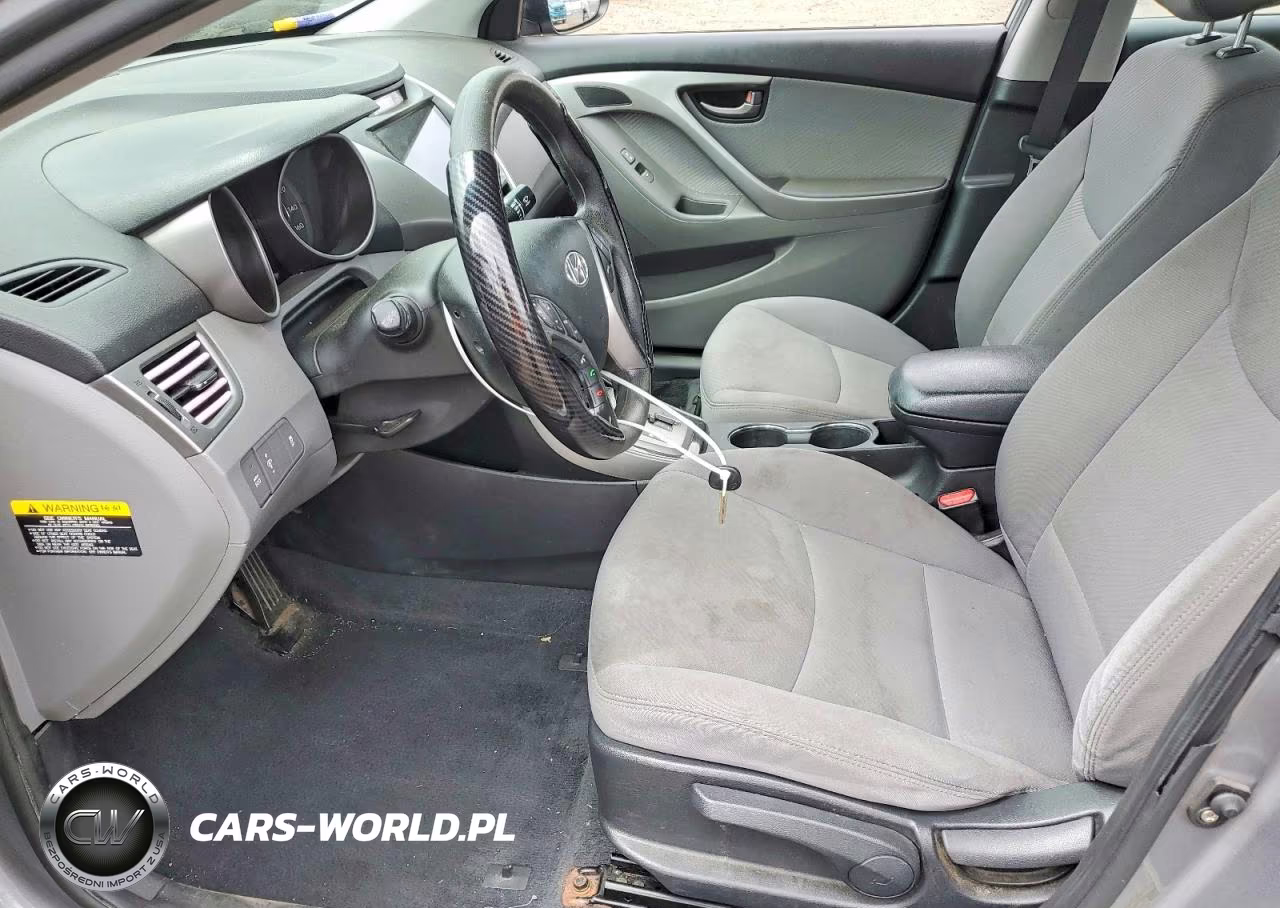 2013 Hyundai Elantra Gls VIN:KMHDH4AEXDU927996 - 7