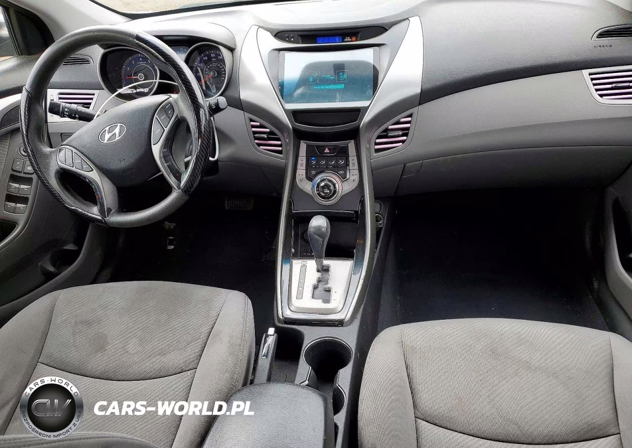 2013 Hyundai Elantra Gls VIN:KMHDH4AEXDU927996 - 8