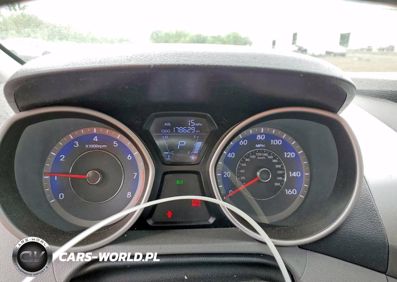 2013 Hyundai Elantra Gls VIN:KMHDH4AEXDU927996 - 9