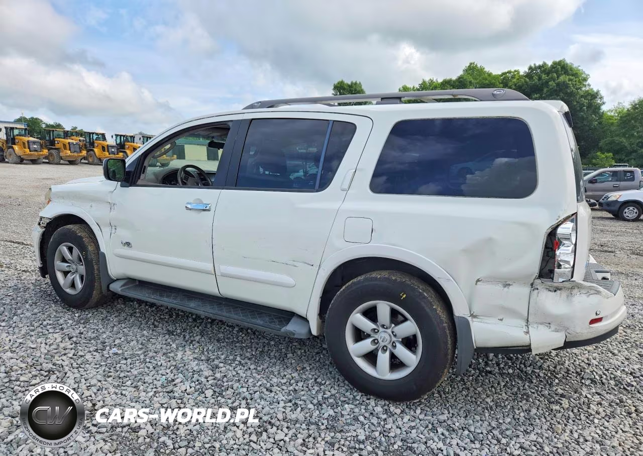 2008 Nissan Armada Se Ffv VIN:5N1BA08D18N629323 - 2