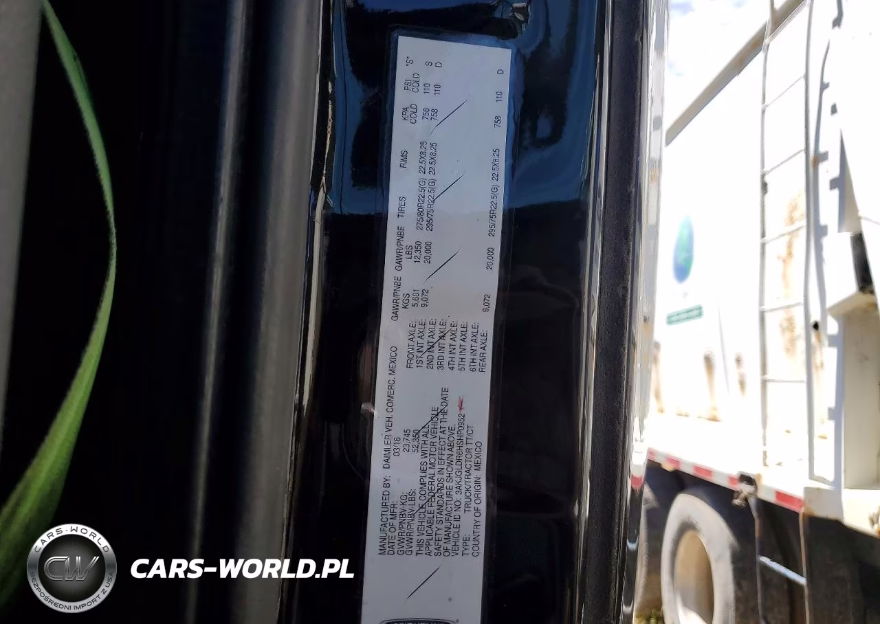 2017 Freightliner Cascadia 125 Semi Truck VIN:3AKJGLDR6HSHP0952 - 10