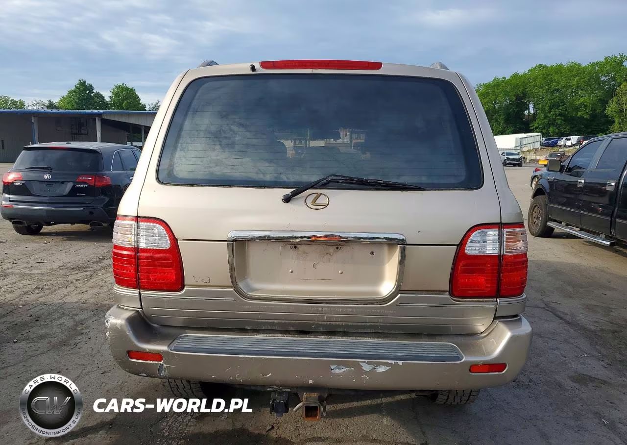 2000 Lexus Lx 470 VIN:JT6HT00W6Y0077859 - 6