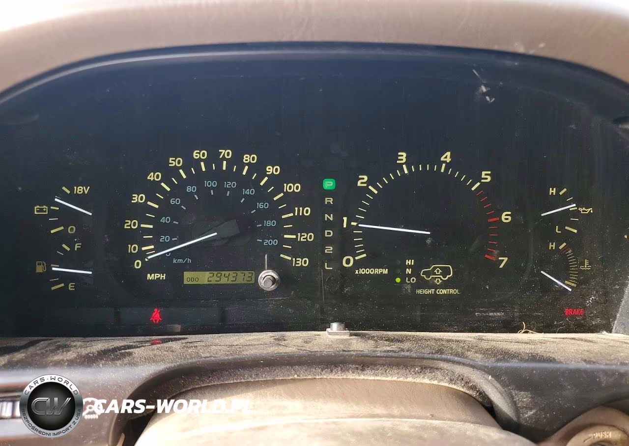 2000 Lexus Lx 470 VIN:JT6HT00W6Y0077859 - 9