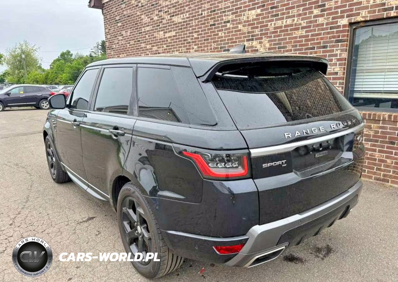 2020 Land Rover Range Rover Sport Hse VIN:SALWR2SU7LA707406 - 2