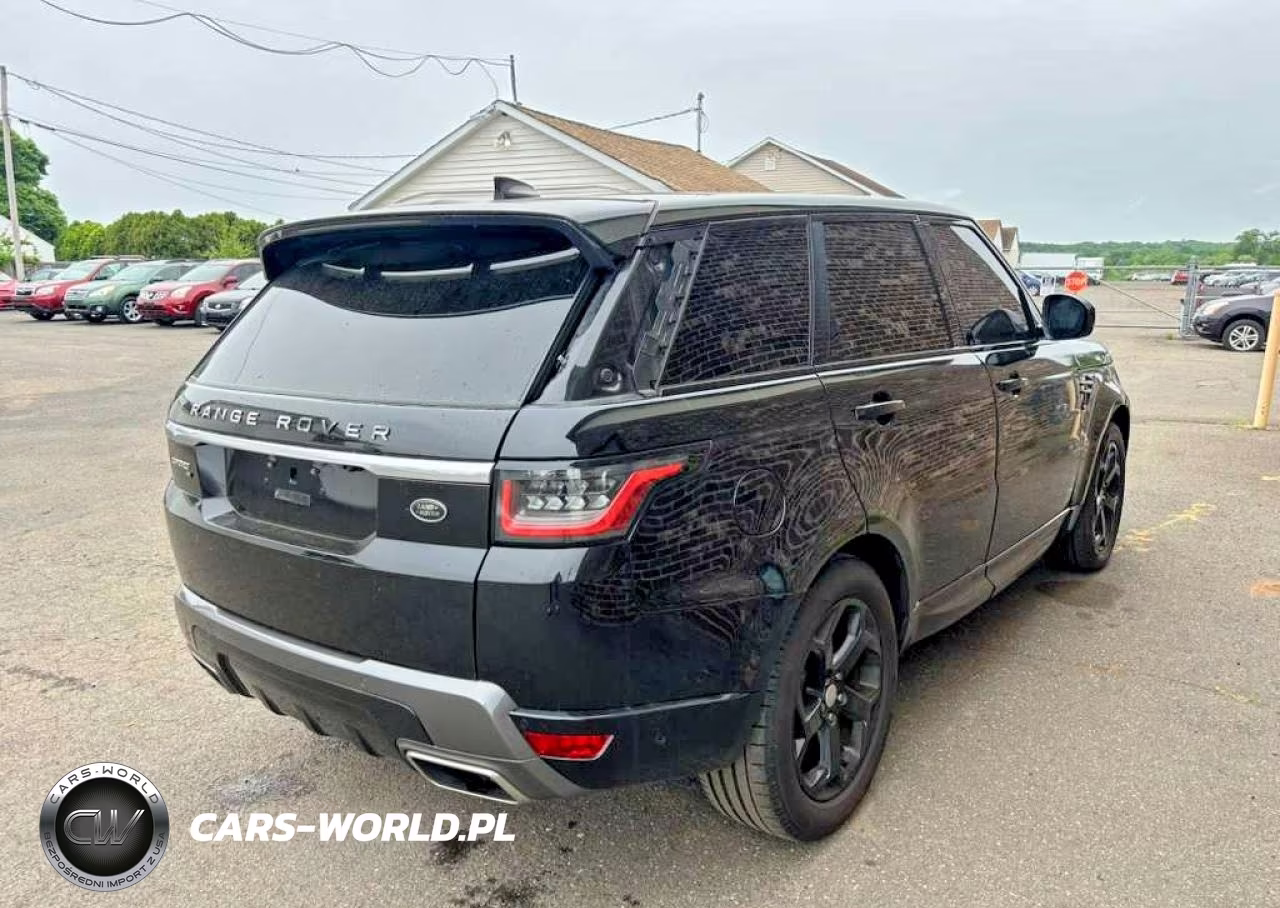 2020 Land Rover Range Rover Sport Hse VIN:SALWR2SU7LA707406 - 3