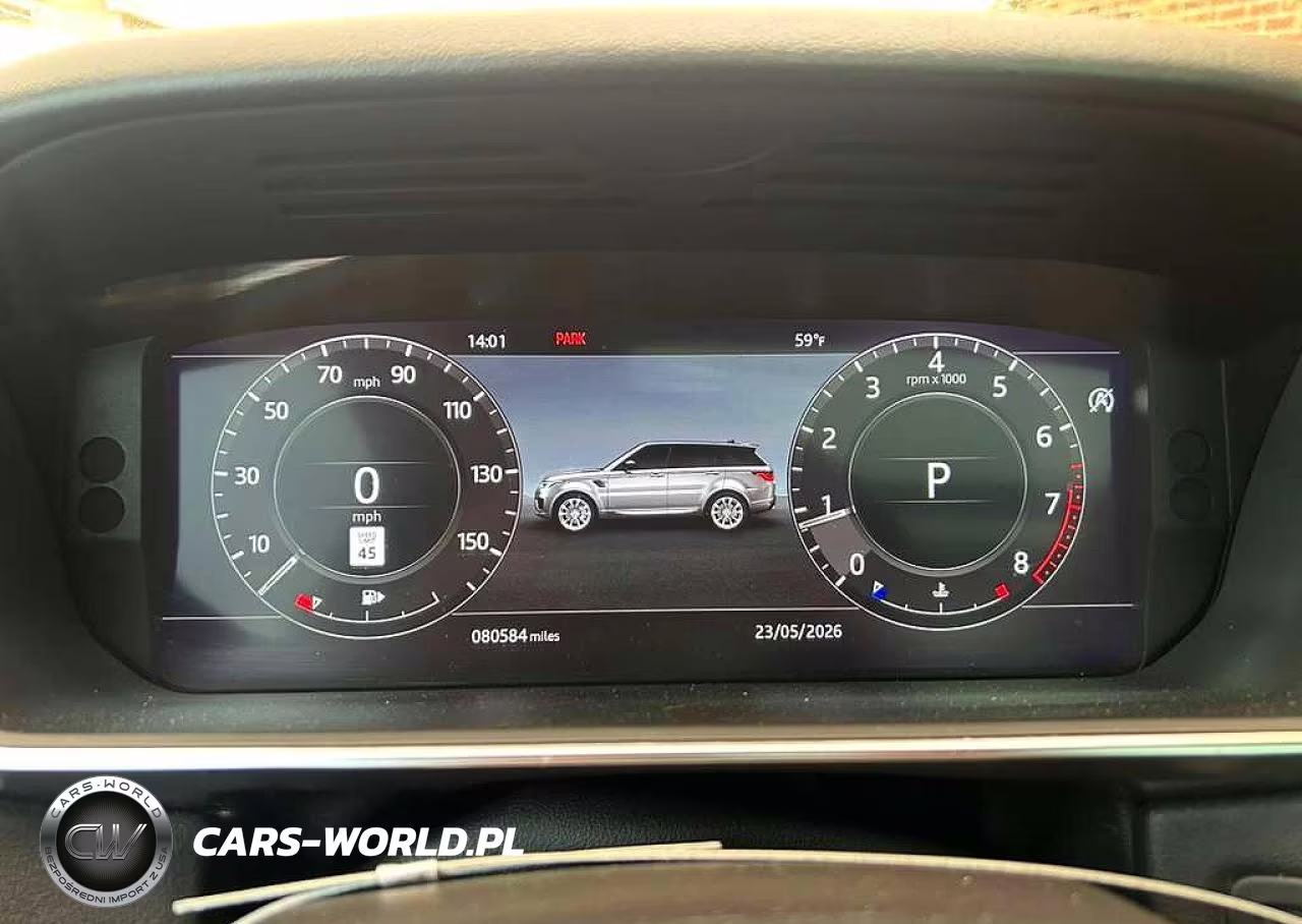 2020 Land Rover Range Rover Sport Hse VIN:SALWR2SU7LA707406 - 9