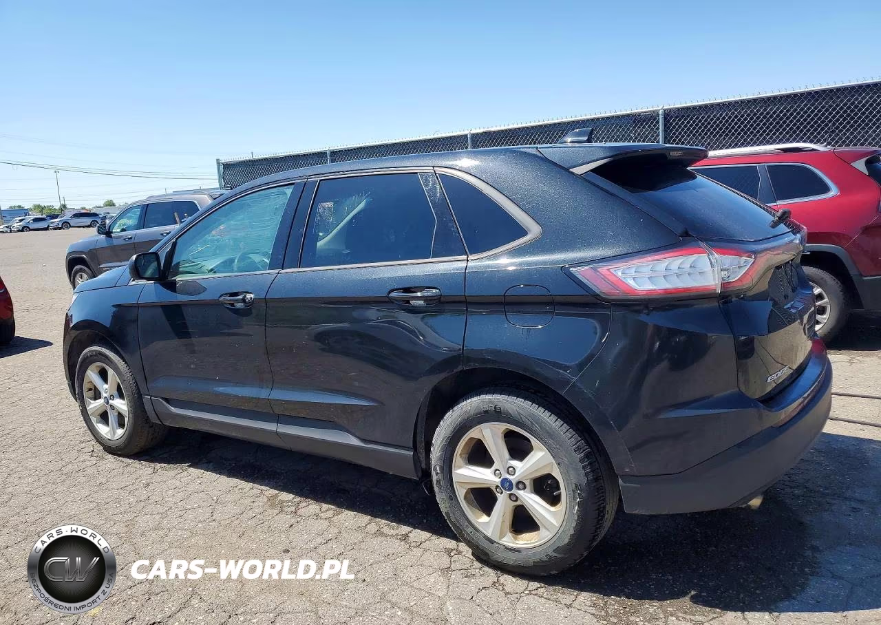 2015 Ford Edge Se VIN:2FMTK4G95FBB76936 - 2