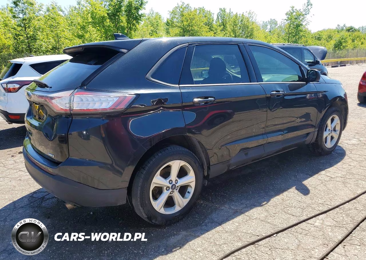 2015 Ford Edge Se VIN:2FMTK4G95FBB76936 - 3