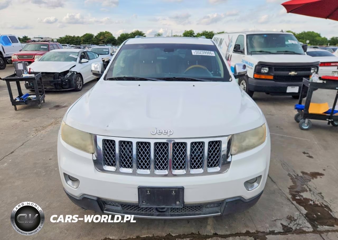 2013 Jeep Grand Cherokee Overland VIN:1C4RJFCT3DC525720 - 5