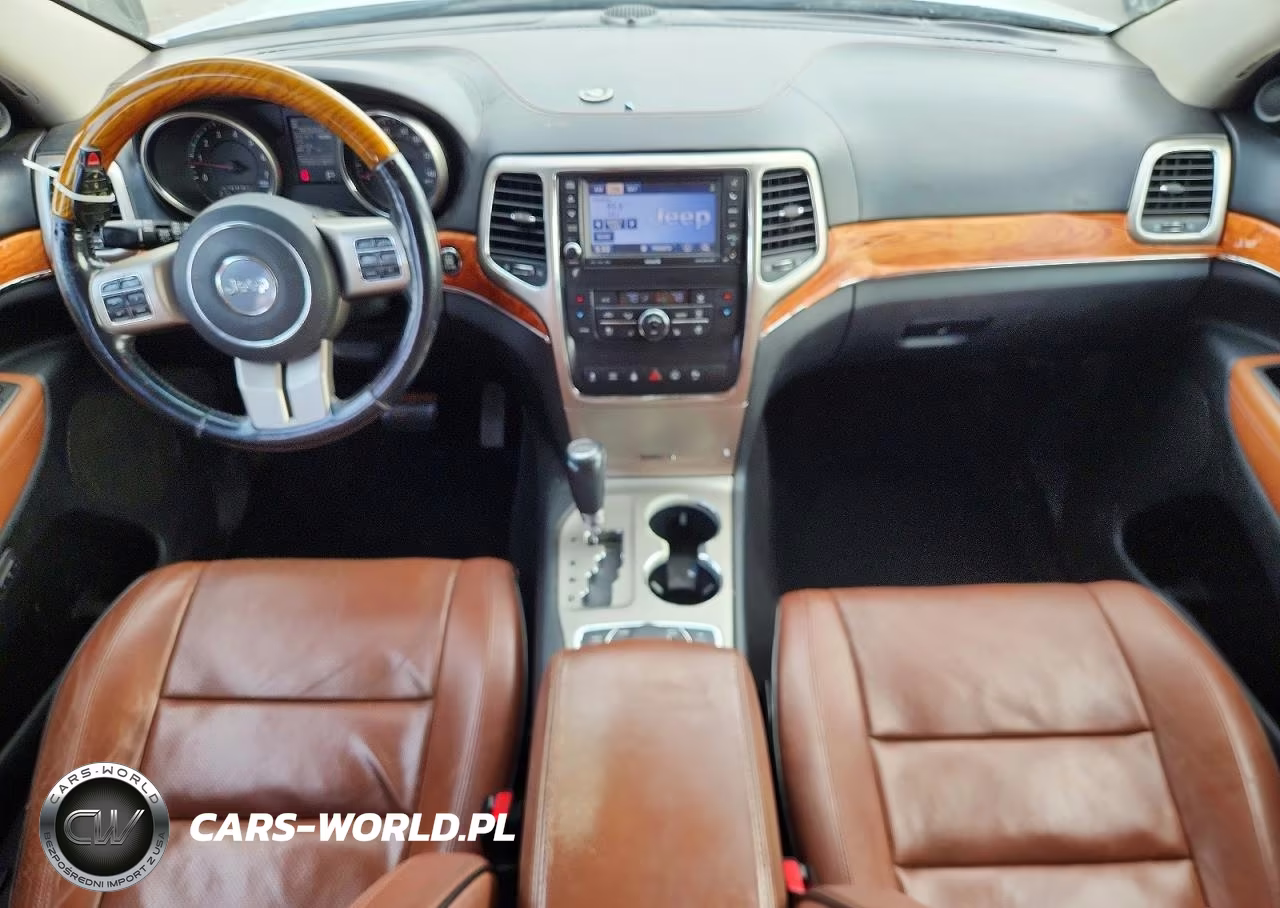 2013 Jeep Grand Cherokee Overland VIN:1C4RJFCT3DC525720 - 8