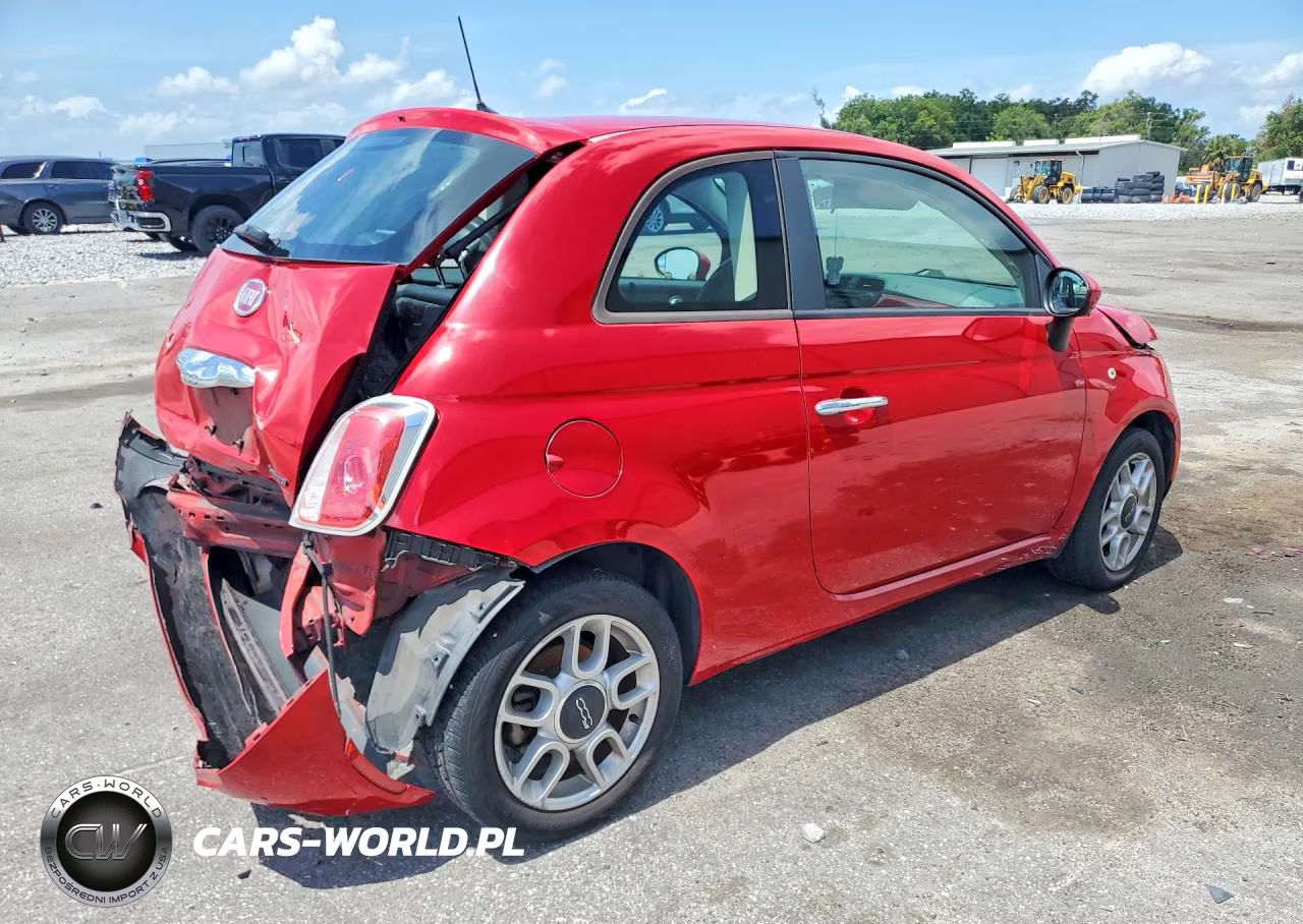 2013 Fiat 500 Pop VIN:3C3CFFAR1DT649153 - 3