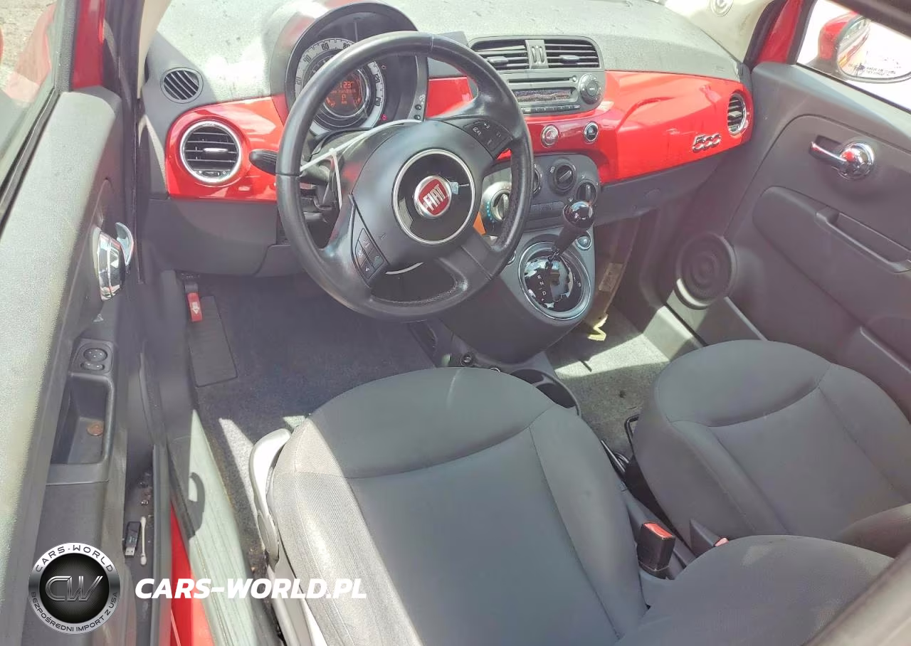 2013 Fiat 500 Pop VIN:3C3CFFAR1DT649153 - 8