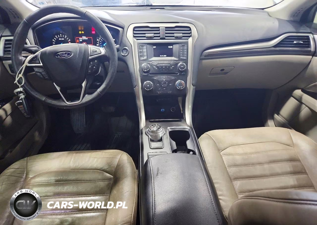 2017 Ford Fusion Se VIN:3FA6P0HD5HR287415 - 8
