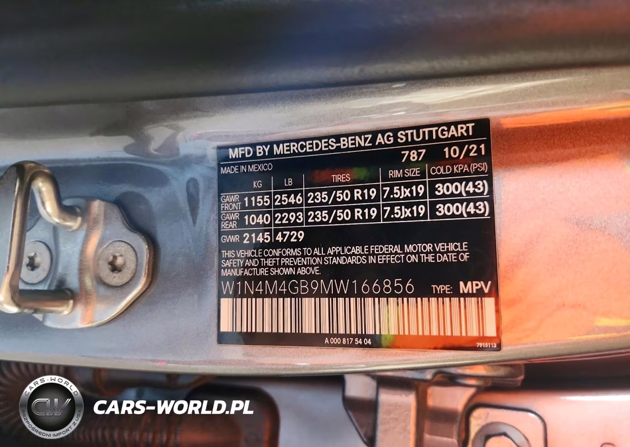 2021 Mercedes-Benz Glb 250 VIN:W1N4M4GB9MW166856 - 13