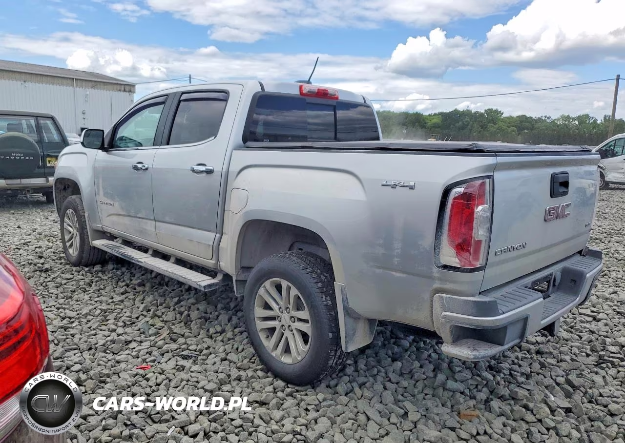 2016 GMC Canyon Slt VIN:1GTP6DE16G1239577 - 2