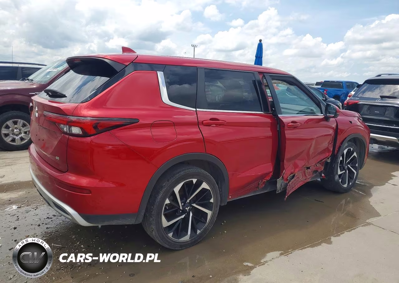 2022 Mitsubishi Outlander Se VIN:JA4J4UA89NZ016876 - 3