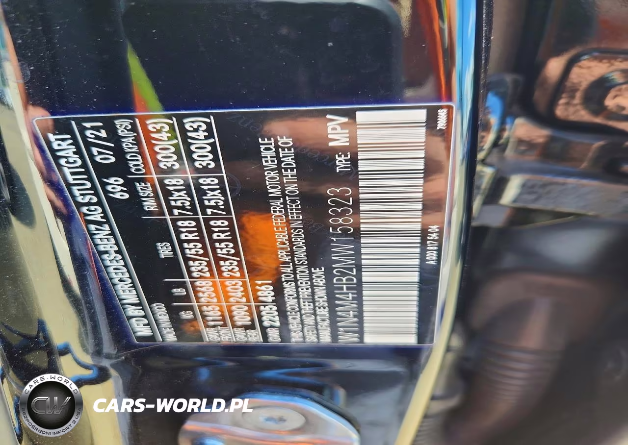 2021 Mercedes-Benz Glb 250 4Matic VIN:W1N4M4HB2MW158323 - 13