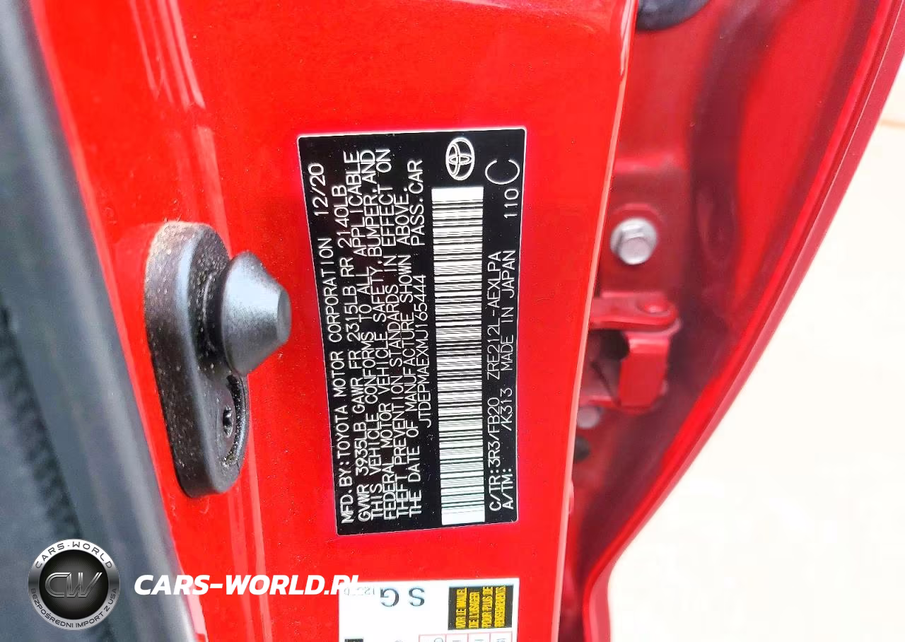 2021 Toyota Corolla Le VIN:JTDEPMAEXMJ165444 - 12
