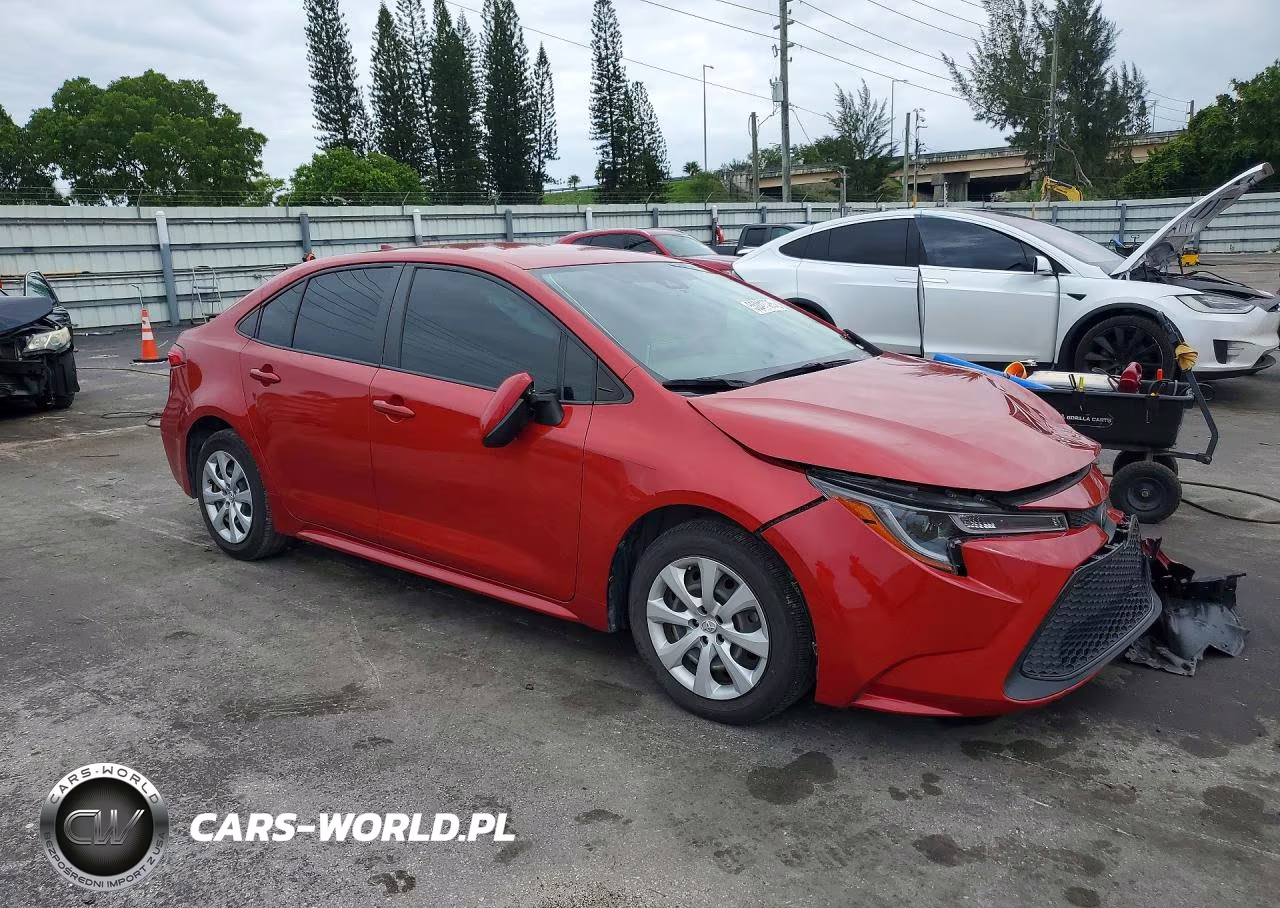 2021 Toyota Corolla Le VIN:JTDEPMAEXMJ165444 - 4