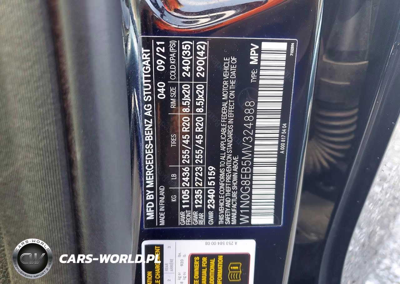 2021 Mercedes-Benz Glc 300 4Matic VIN:W1N0G8EB5MV324888 - 13