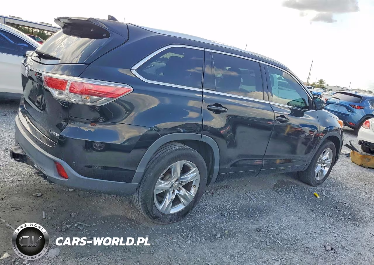 2014 Toyota Highlander Limited VIN:5TDYKRFH2ES008989 - 3