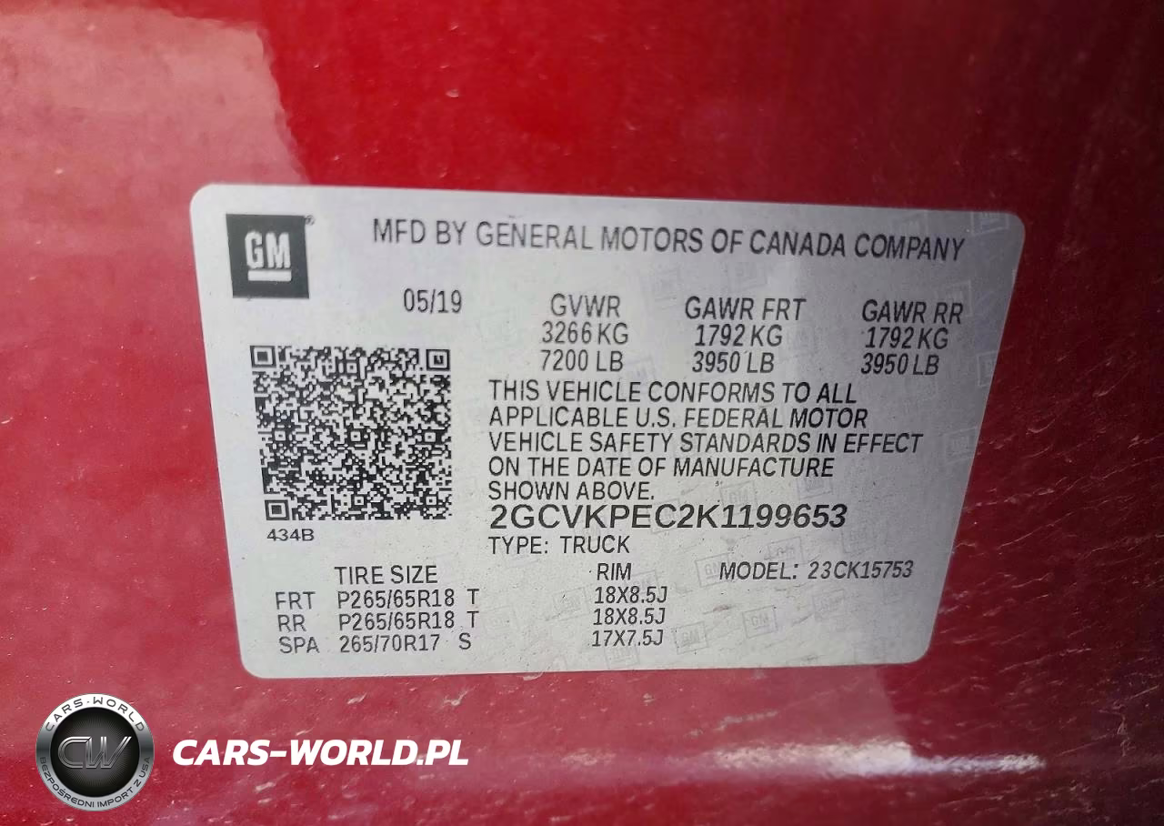 2019 Chevrolet Silverado Ld K1500 Lt VIN:2GCVKPEC2K1199653 - 12