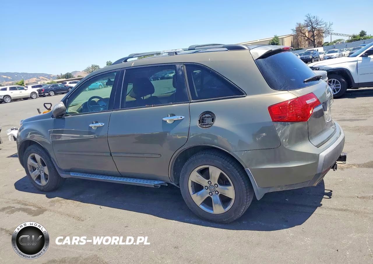 2007 Acura Mdx Sport VIN:2HNYD28827H549955 - 2