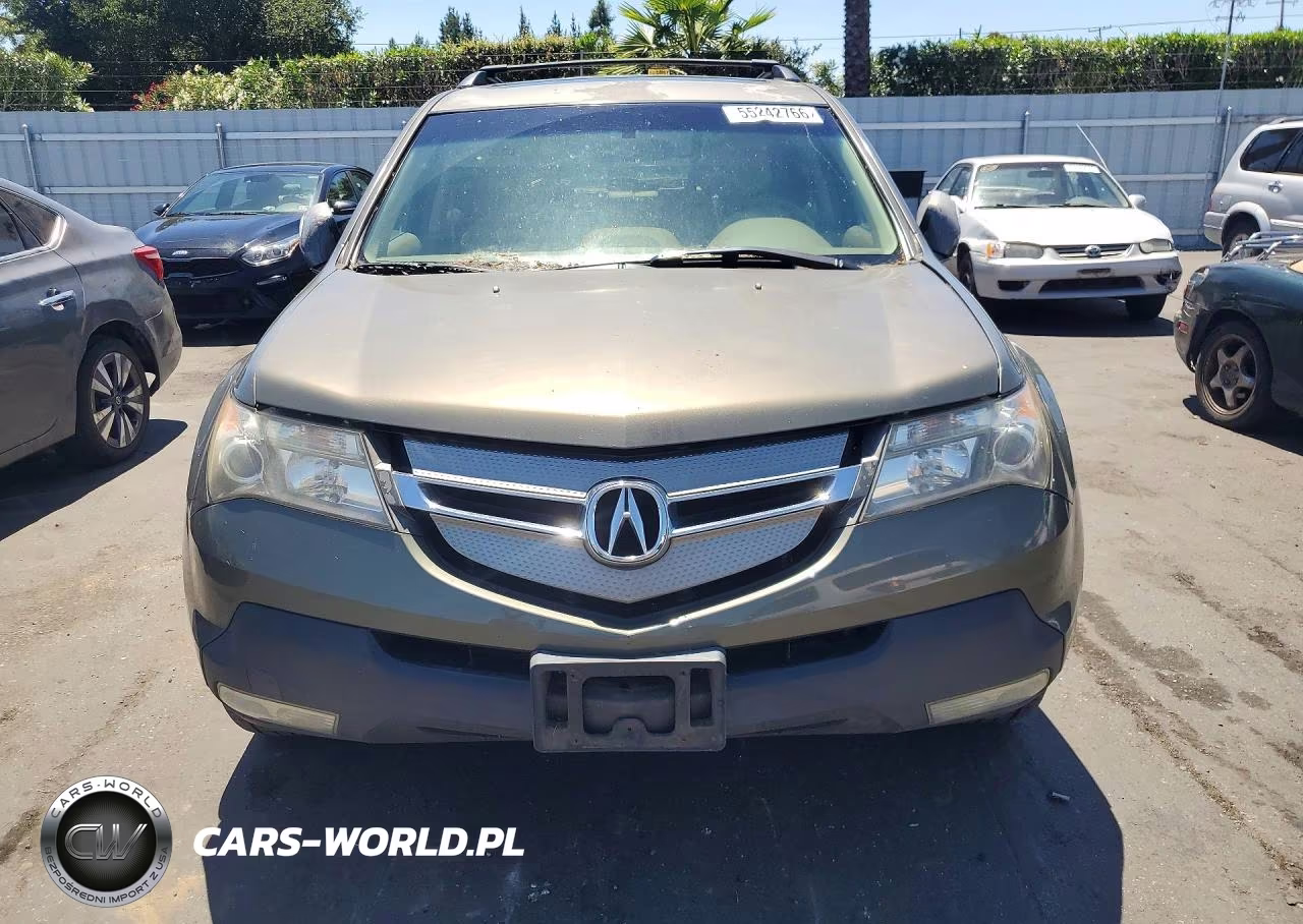 2007 Acura Mdx Sport VIN:2HNYD28827H549955 - 5
